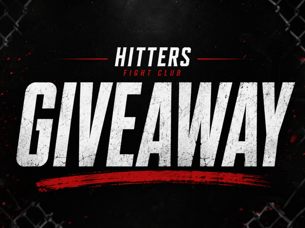 Boxer training at Hitters Fight Club Toronto during free private training giveaway