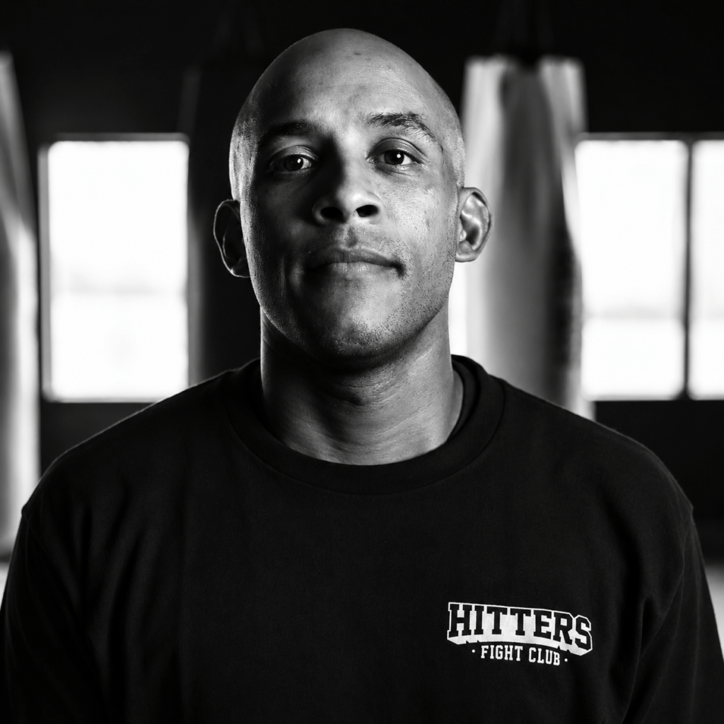 Head Coach Evan of Hitters Fight Club Toronto, founder of Striking Concepts and lead striking instructor.