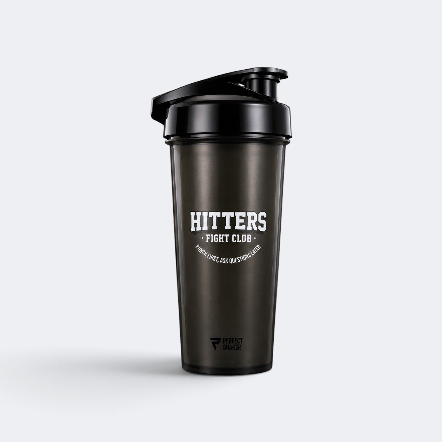 Hitters Fight Club Perfect Shaker 600ml black gym shaker bottle